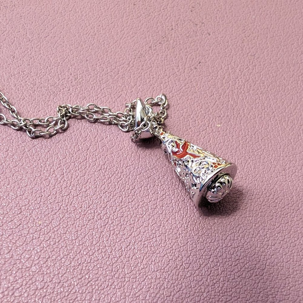 Christmas Tree Cardinal Pendant Necklace - Hallmark